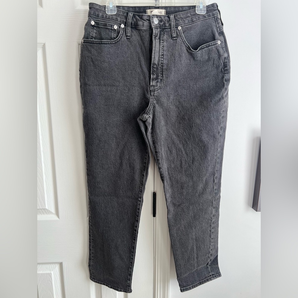 Madewell The Curvy perfect Black Women's Jeans 30
